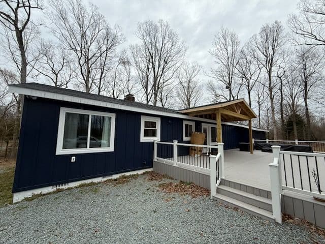 Project Home Makeover Featuring New Deck and Siding image